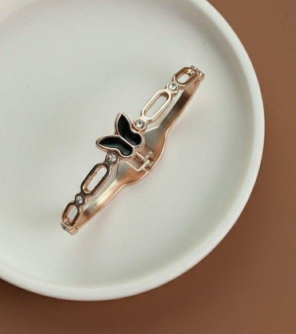 Rose Gold Plated Butterfly Bracelet