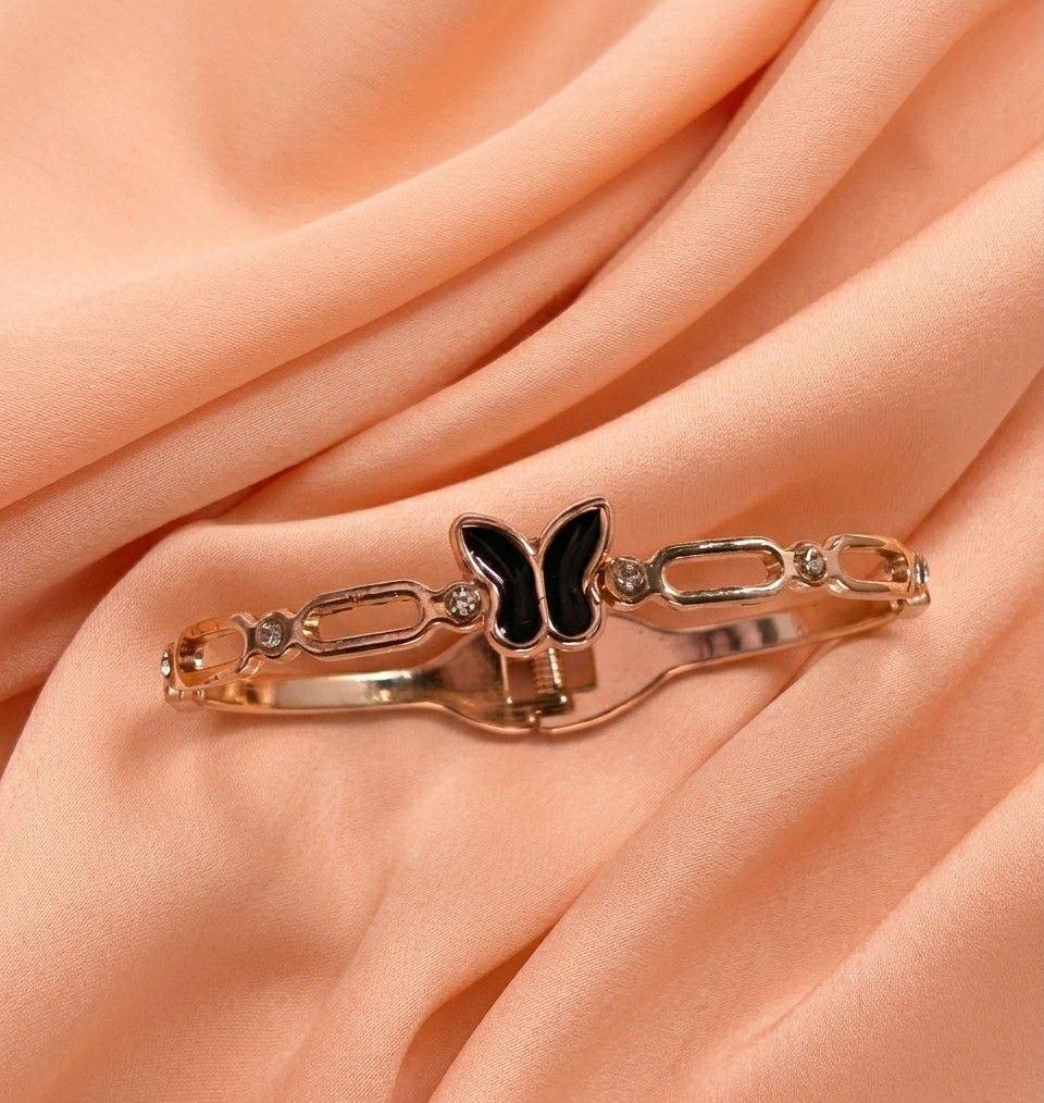Rose Gold Plated Butterfly Bracelet